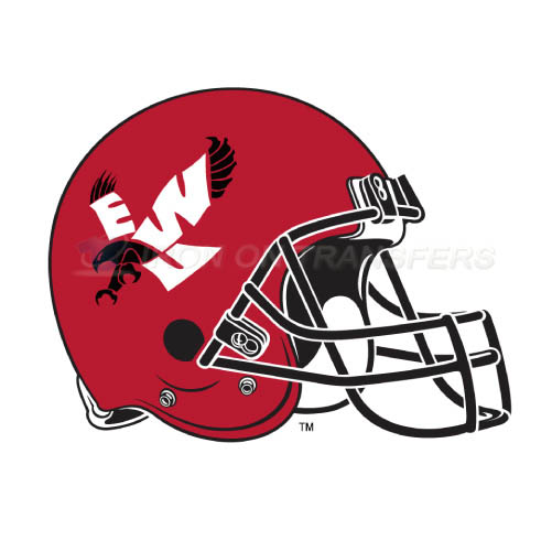 Eastern Washington Eagles Logo T-shirts Iron On Transfers N4333 - Click Image to Close